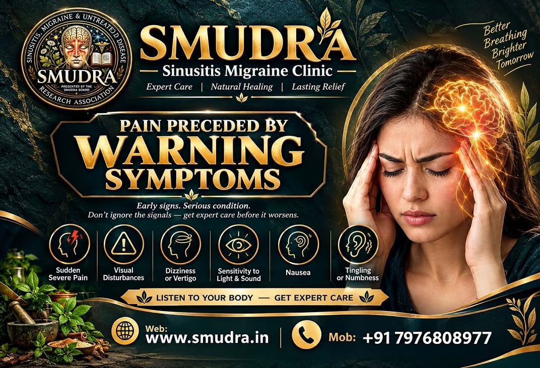Pain Preceded by Warning Symptoms: